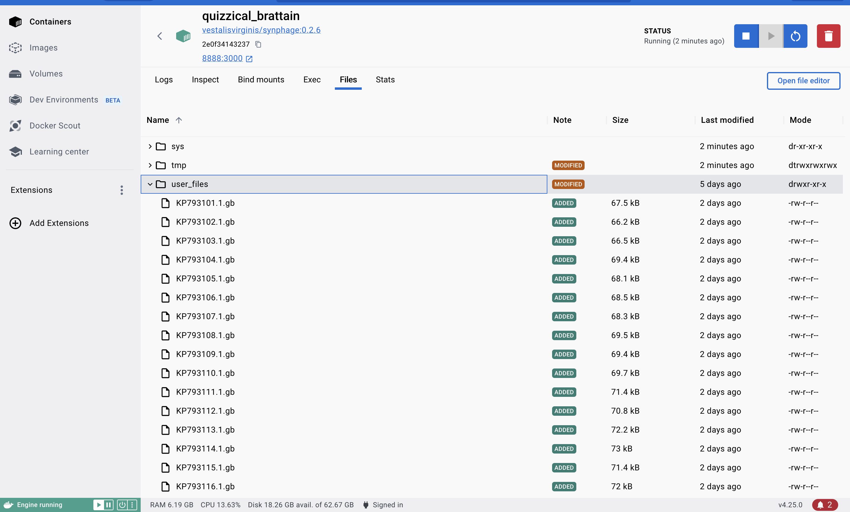 Drag and drop genbank files